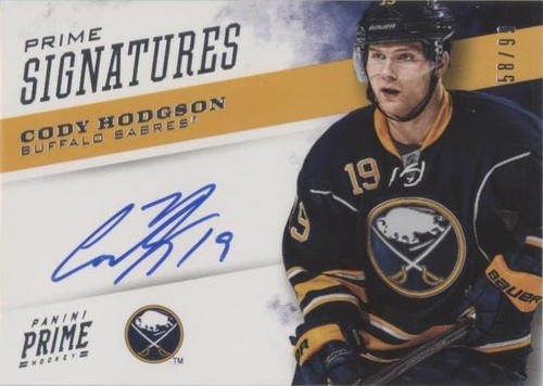 2012-13 Panini Prime - Cody Hodgson #18