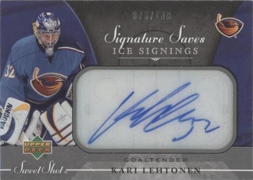 2006-07 Upper Deck Sweet Shot - Kari Lehtonen #SSI-KL