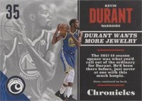 2017-18 Panini Chronicles - Kevin Durant #30