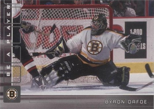 2001-02 In the Game Be A Player Memorabilia - Byron Dafoe #47