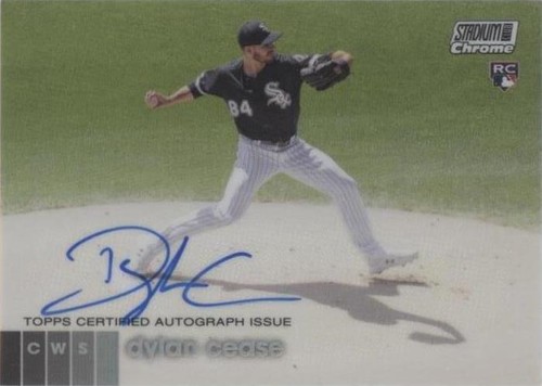 2020 Topps Stadium Club Chrome - Dylan Cease #CADC