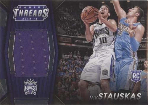 2014-15 Panini Threads - Nik Stauskas #8