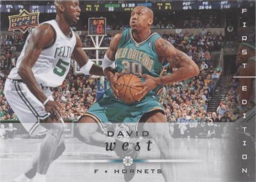 2008-09 Upper Deck First Edition - David West #128
