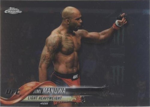 2018 Topps Chrome UFC - Jimi Manuwa #22