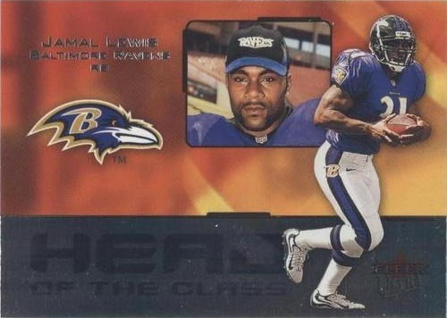 2001 Fleer Ultra Jamal Lewis #12 HC