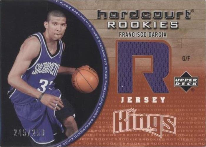 2005-06 Upper Deck Hardcourt - Francisco Garcia #113-J