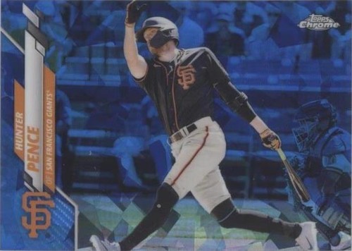 2020 Topps Chrome Update Series Sapphire Edition - Hunter Pence #U-129