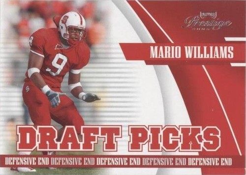 2006 Playoff Prestige Mario Williams #DP-11