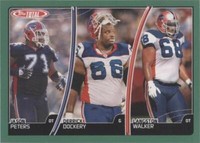 2007 Topps Total Derrick Dockery Jason Peters Langston Walker #372