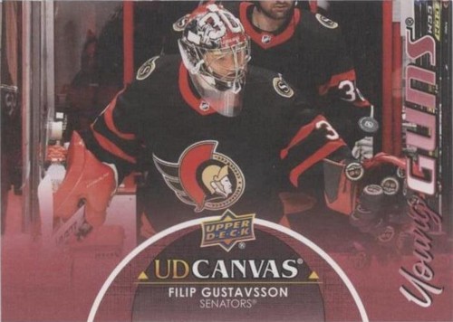 2021-22 Upper Deck Series 1 - Filip Gustavsson #C93