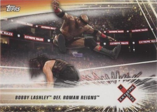 2019 Topps WWE Summerslam - Bobby Lashley Roman Reigns #81