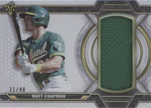2021 Topps Triple Threads - Matt Chapman #SJR-MCP