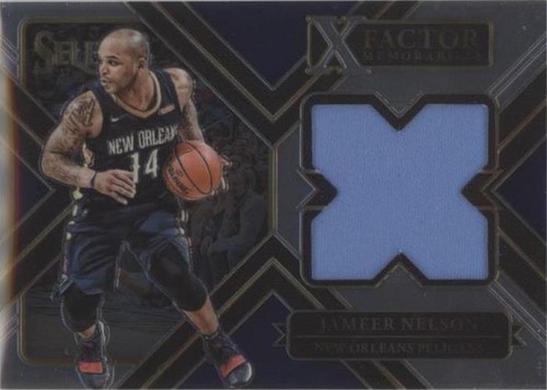 2017-18 Panini Select - Jameer Nelson #XF-JNS