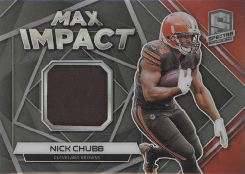 2019 Panini Spectra Nick Chubb #MI-42