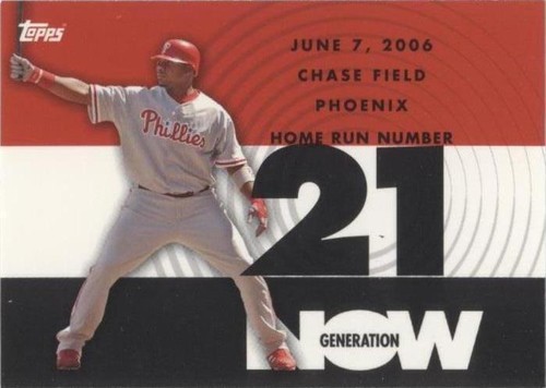 2007 Topps - Ryan Howard #GN21