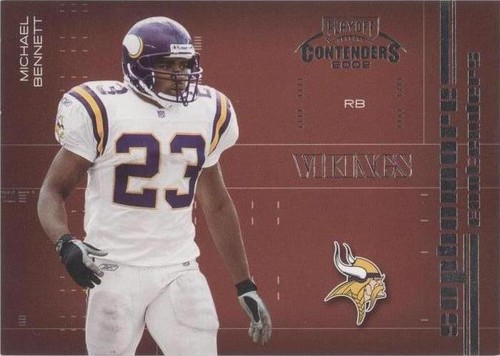 2002 Playoff Contenders Michael Bennett #SC-8