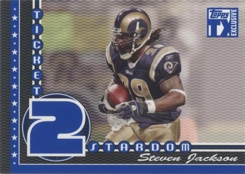 2007 Topps TX Exclusive Steven Jackson #ST-SJ