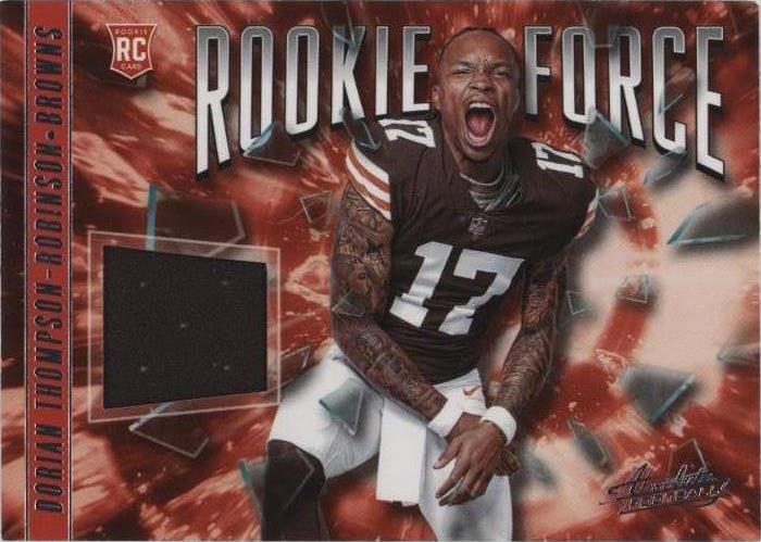 2023 Panini Absolute Dorian Thompson-Robinson #RF-8