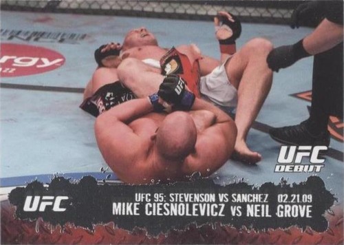 2009 Topps UFC Round 2 - Mike Ciesnolevicz Neil Grove #127