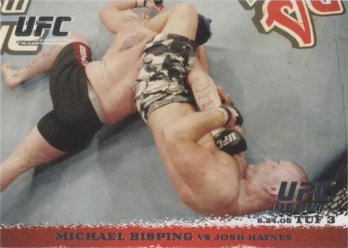 2009 Topps UFC Round 1 - Josh Haynes Michael Bisping #42