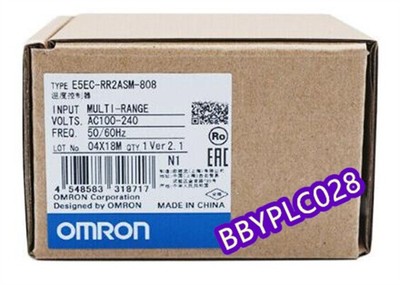 New In Box Original Omron E5EC-RR2ASM-808 100-240VAC Temperature Controller