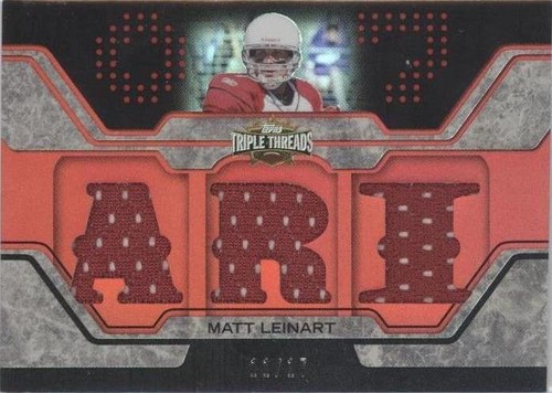 2008 Topps Triple Threads Matt Leinart #TTR-51