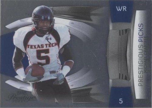 2009 Playoff Prestige Michael Crabtree #40