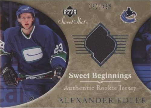 2006-07 Upper Deck Sweet Shot - Alexander Edler #159