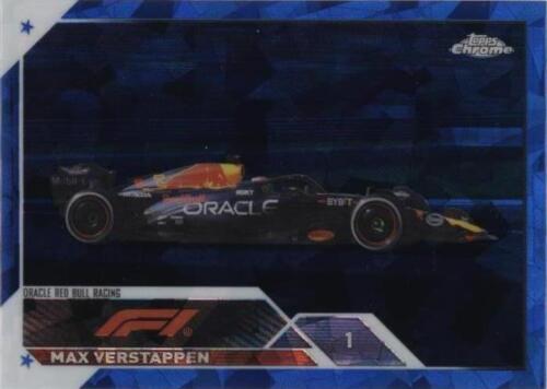 2021 Topps Chrome Formula 1 Max Verstappen PSA 10 Orange