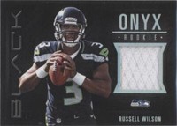 2012 Panini Black Russell Wilson #25