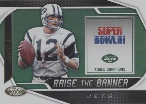 2019 Panini Certified Joe Namath #RTB-JN