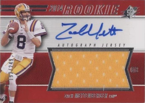 2014 SPx Zach Mettenberger #82