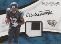 2017 Panini Immaculate Collection Dede Westbrook #129