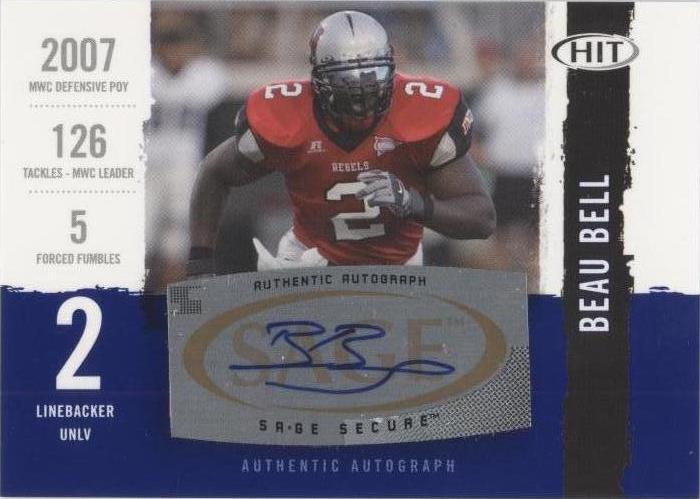2008 SAGE Hit Beau Bell #A69