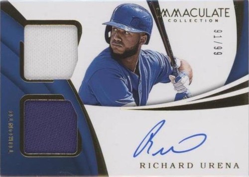 2018 Panini Immaculate Collection - Richard Urena #RDM-RU