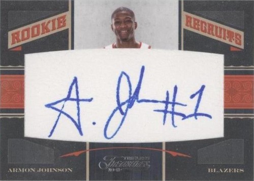 2010-11 Timeless Treasures - Armon Johnson #134