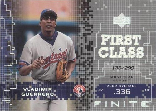 2003 Upper Deck Finite - Vladimir Guerrero #200