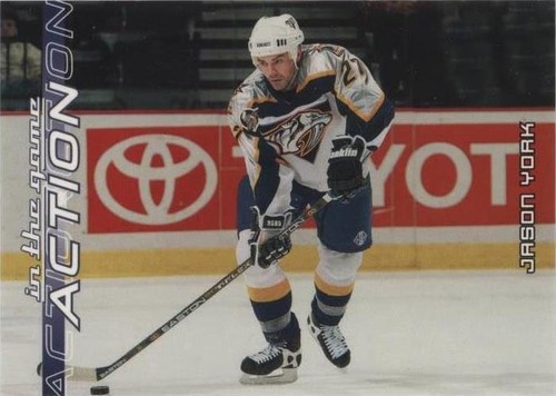 2003-04 In the Game Action - Jason York #308