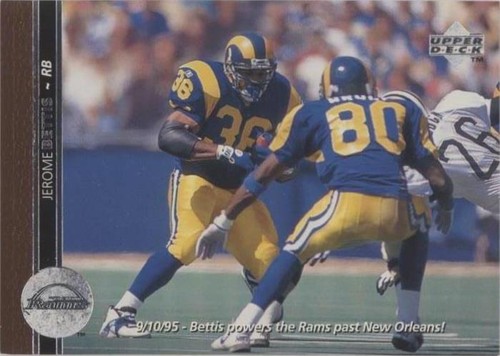 1996 Upper Deck Jerome Bettis #50