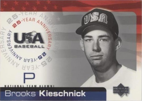 2004 Upper Deck USA Baseball 25-Year Anniversary - Brooks Kieschnick #USA-97