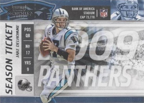 2009 Playoff Contenders Jake Delhomme #15