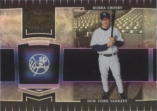 2004 Leaf Certified Cuts - Bubba Crosby #132