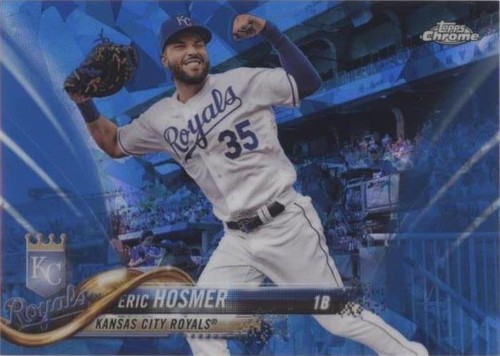 2018 Topps Chrome Sapphire Edition - Eric Hosmer #86