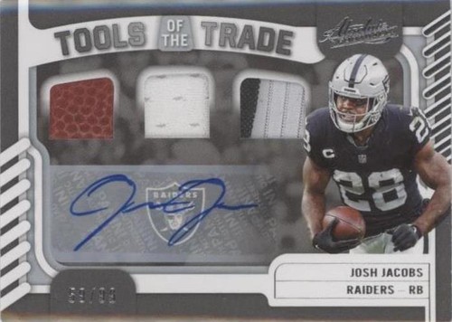 2022 Panini Absolute Josh Jacobs #TTT-25