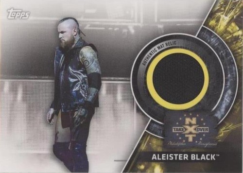 2018 Topps WWE Then Now Forever - Aleister Black #MRPH-AB
