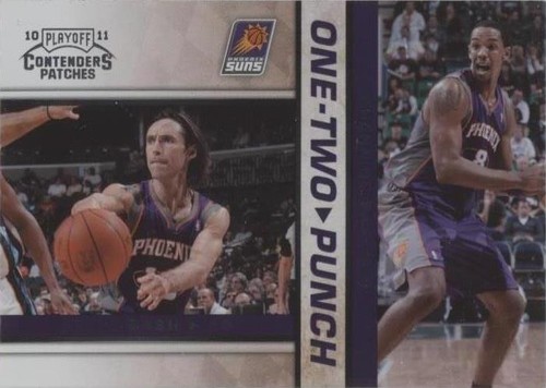 2010-11 Playoff Contenders Patches - Channing Frye/Steve Nash #25