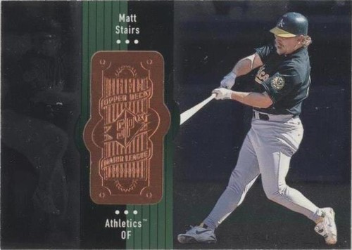 1998 SPx Finite - Matt Stairs #112
