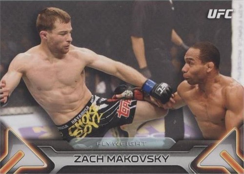 2016 Topps UFC Knockout - Zach Makovsky #62