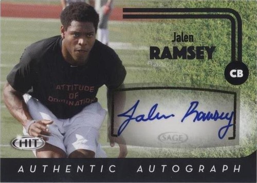 2016 SAGE Hit Jalen Ramsey #A30