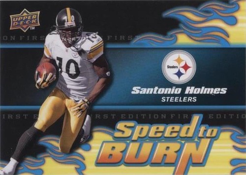 2009 Upper Deck First Edition Santonio Holmes #SB-18